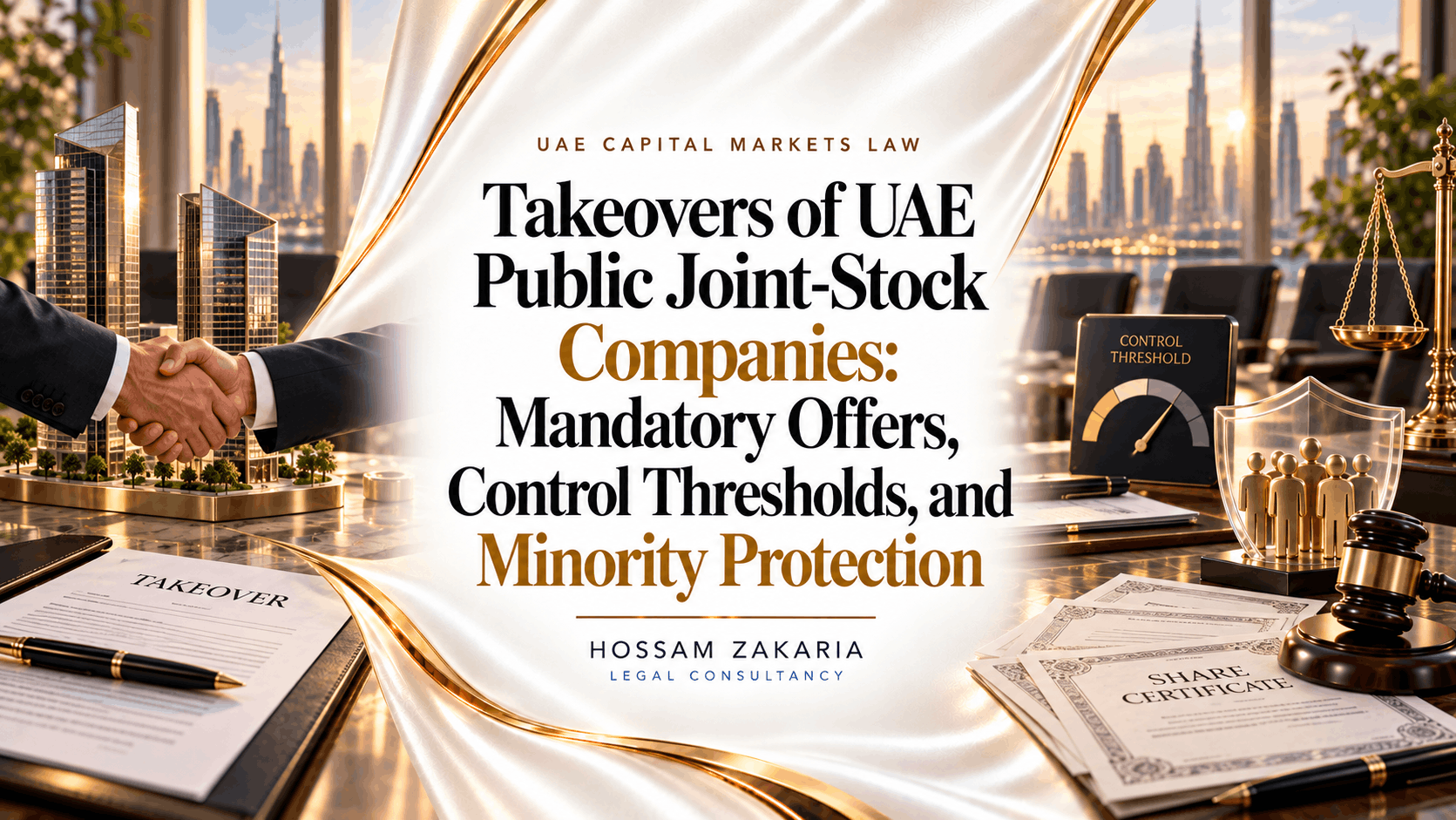 Takeovers of UAE Public Joint-Stock Companies: Mandatory Offers, Control Thresholds, and Minority Protection Takeovers of UAE Public Joint-Stock Companies: Mandatory Offers, Control Thresholds, and Minority Protection