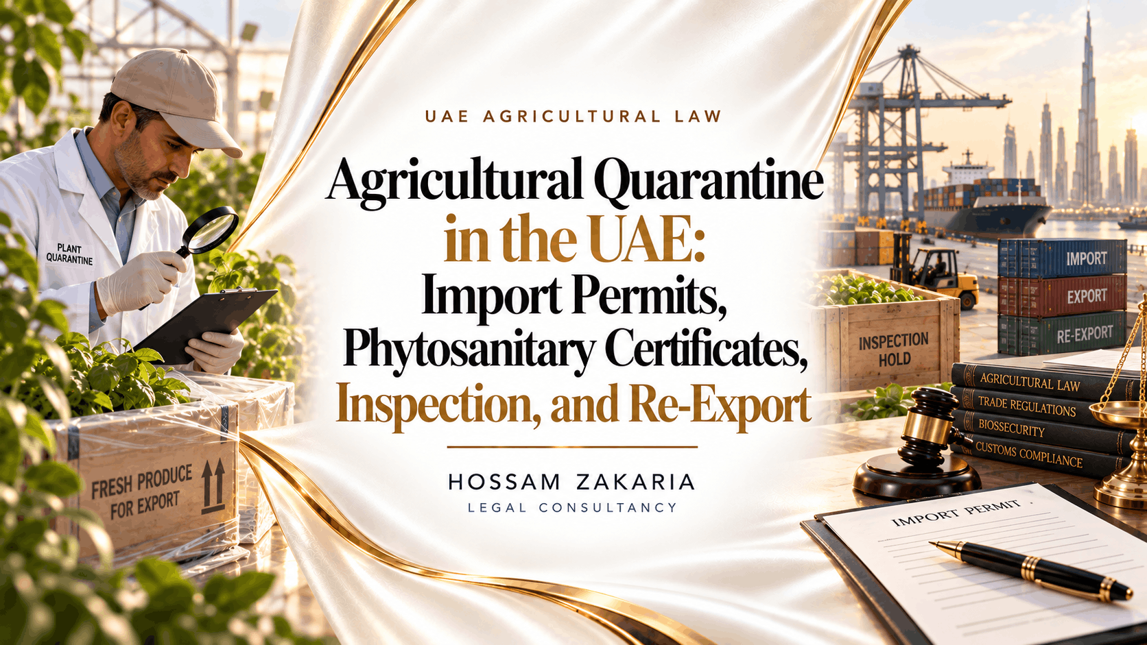 Agricultural Quarantine in the UAE: Import Permits, Phytosanitary Certificates, Inspection, and Re-Export Agricultural Quarantine in the UAE: Import Permits, Phytosanitary Certificates, Inspection, and Re-Export