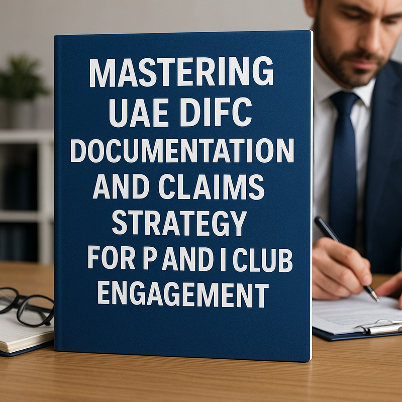 Document compliance checklist for P&I club claims under UAE DIFC law