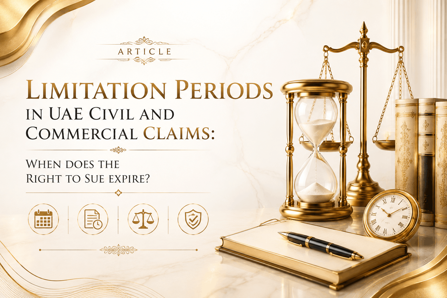 Limitation Periods in UAE Civil and Commercial Claims: When Does the Right to Sue Expire? Limitation Periods in UAE Civil and Commercial Claims: When Does the Right to Sue Expire?