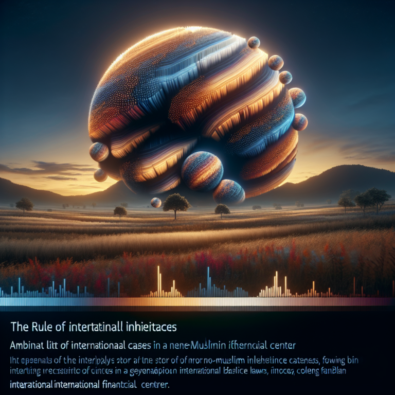 Unraveling Interplay of International Laws on Non-Muslim Inheritance Cases in DIFC
