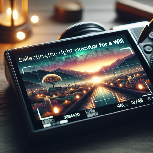 Selecting the Right Executor for Your DIFC Will Selecting the Right Executor for Your DIFC Will