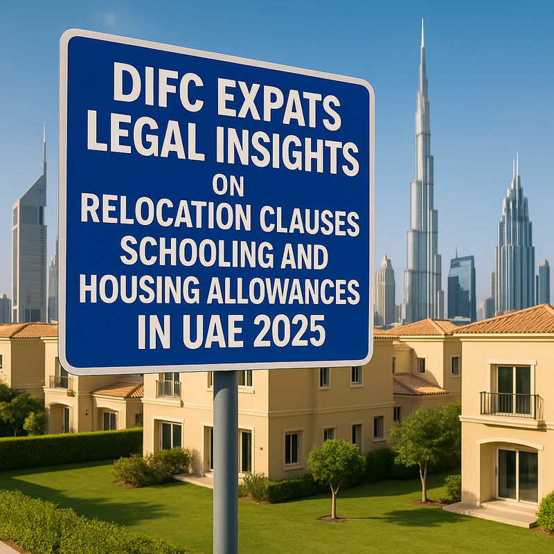 Dubai International Financial Centre skyline symbolizing UAE expat employment compliance